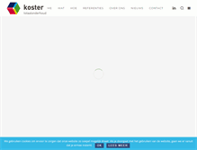 Tablet Screenshot of kostertotaalonderhoud.nl